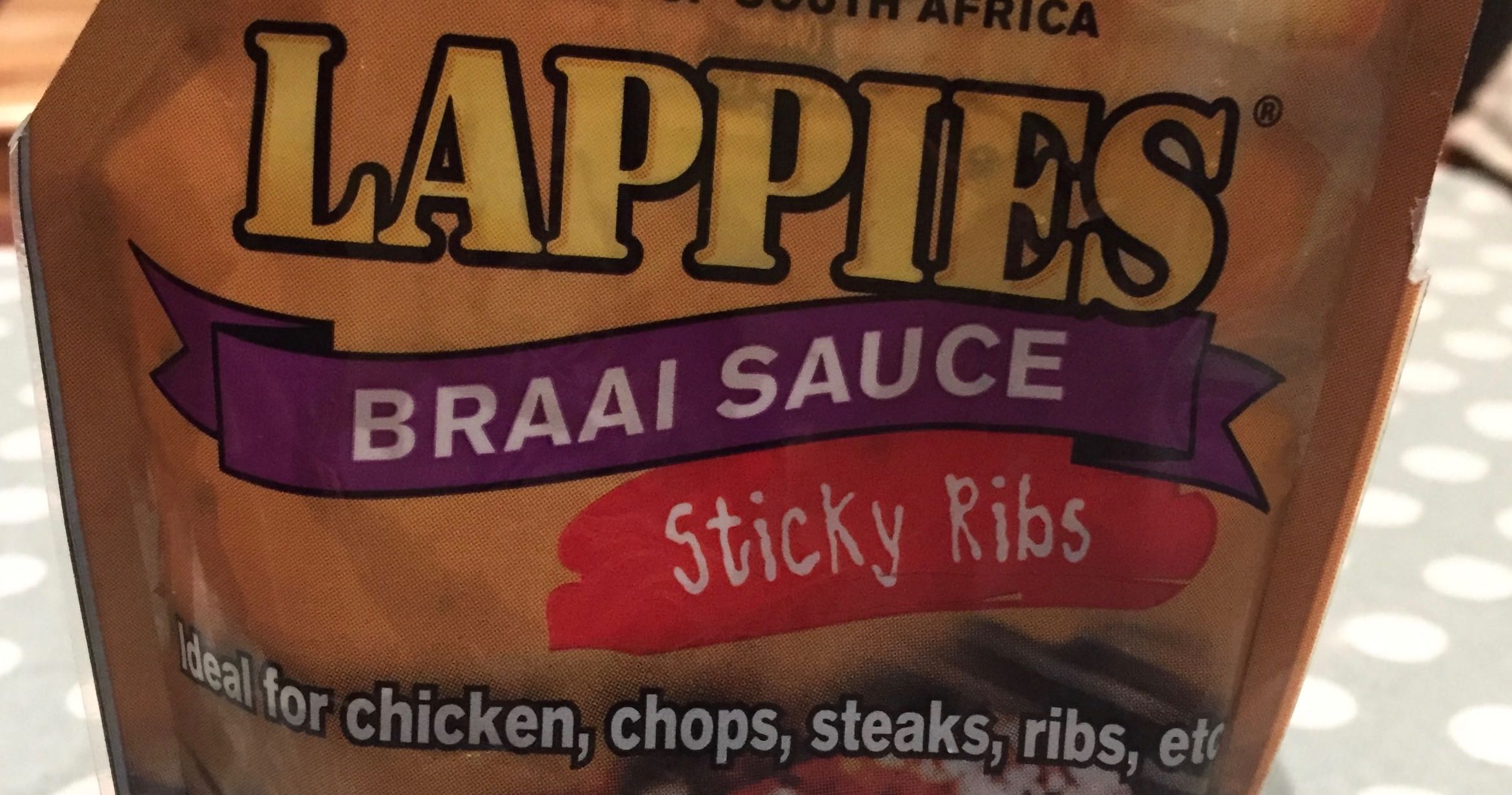 Barbecue sous (vir Buffalo Wings en marinade)